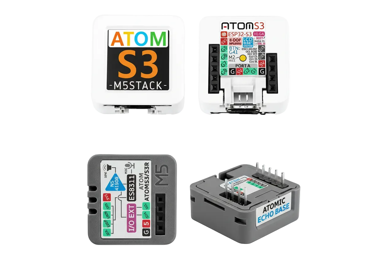 M5Stack AtomS3 IoT Controller with AtomIC Base
