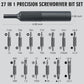 27-in-1 Precision Screwdriver Set