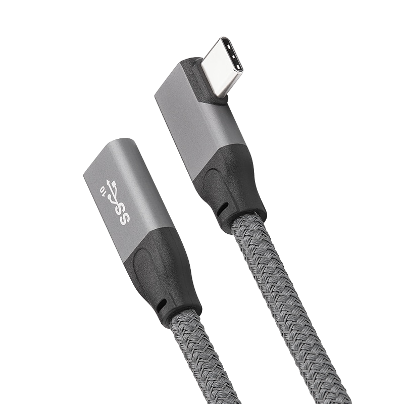 USB-C Extension Cable - Right Angle